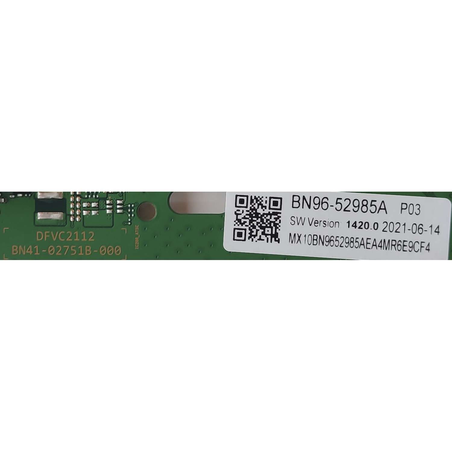 MAIN PARA TV SAMSUNG / NUMERO DE PARTE BN94-16108H / BN41-02751B-000 / BN97-17028B / BN9652985A / BN96-52985A / BN9416108H / PANEL CY-BT043HGEV5H / DISPLAY HV430QUB-F1A / 50309A / MODELO UN43TU7000FXZA BA07 - Imagen 4